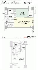 ■代官山ハイツ■1LDK